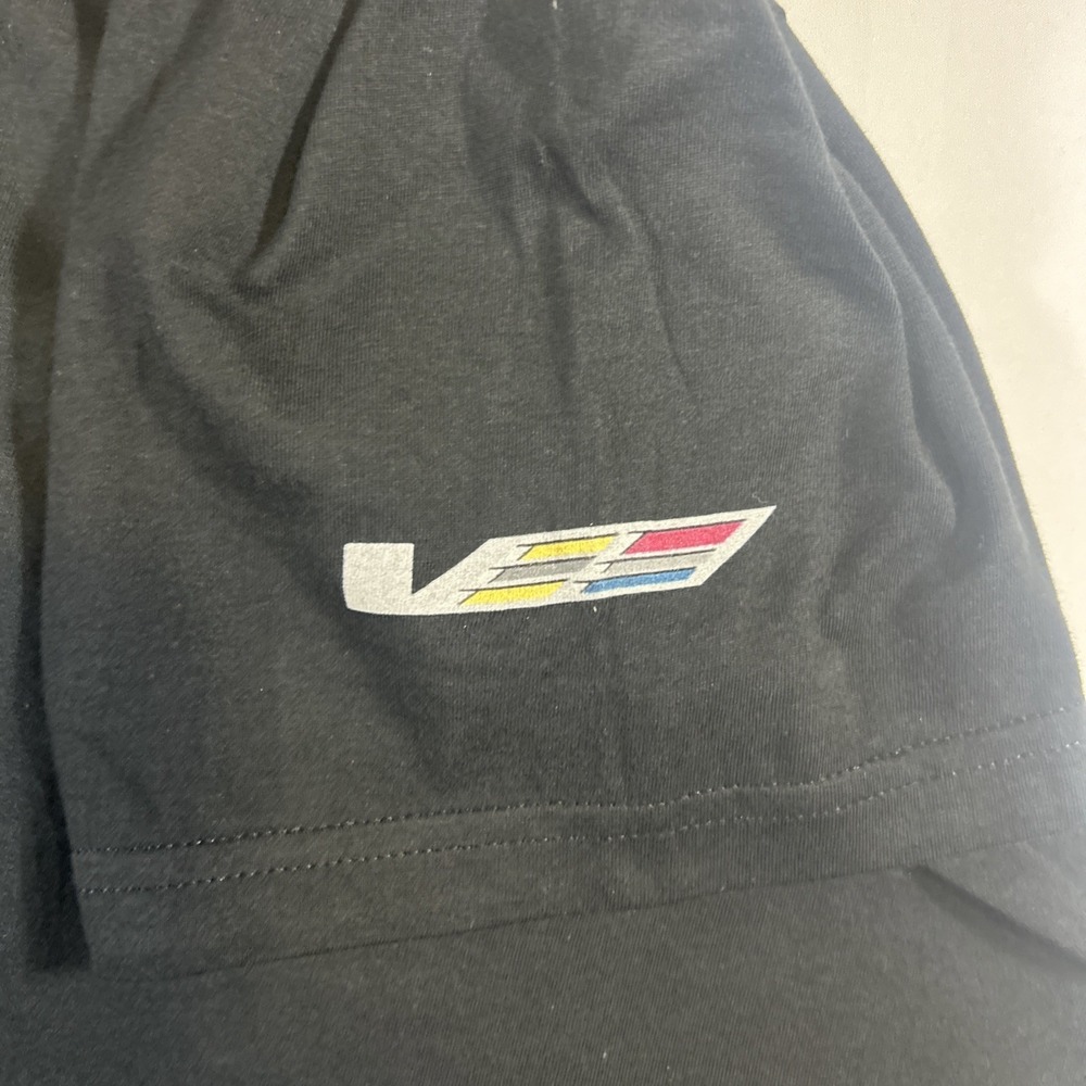 Cadillac Racing Born From Icons V-Series Ats Cts Dpi Black T-Shirt Men's Sz M View 4
